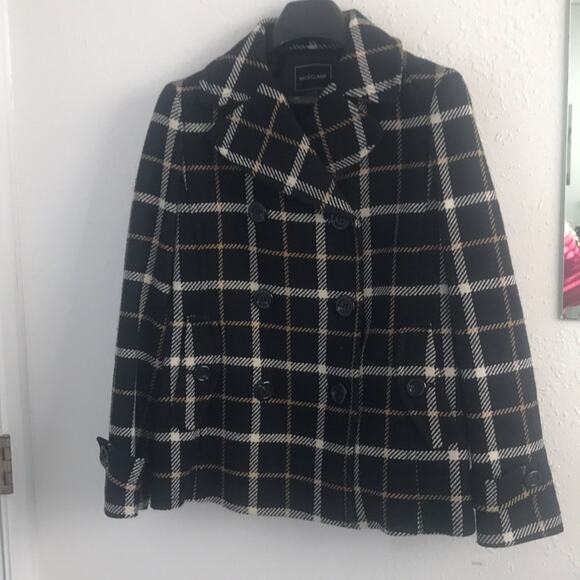 Nice Claup L blue plaid vintage coat - Picture 1 of 7